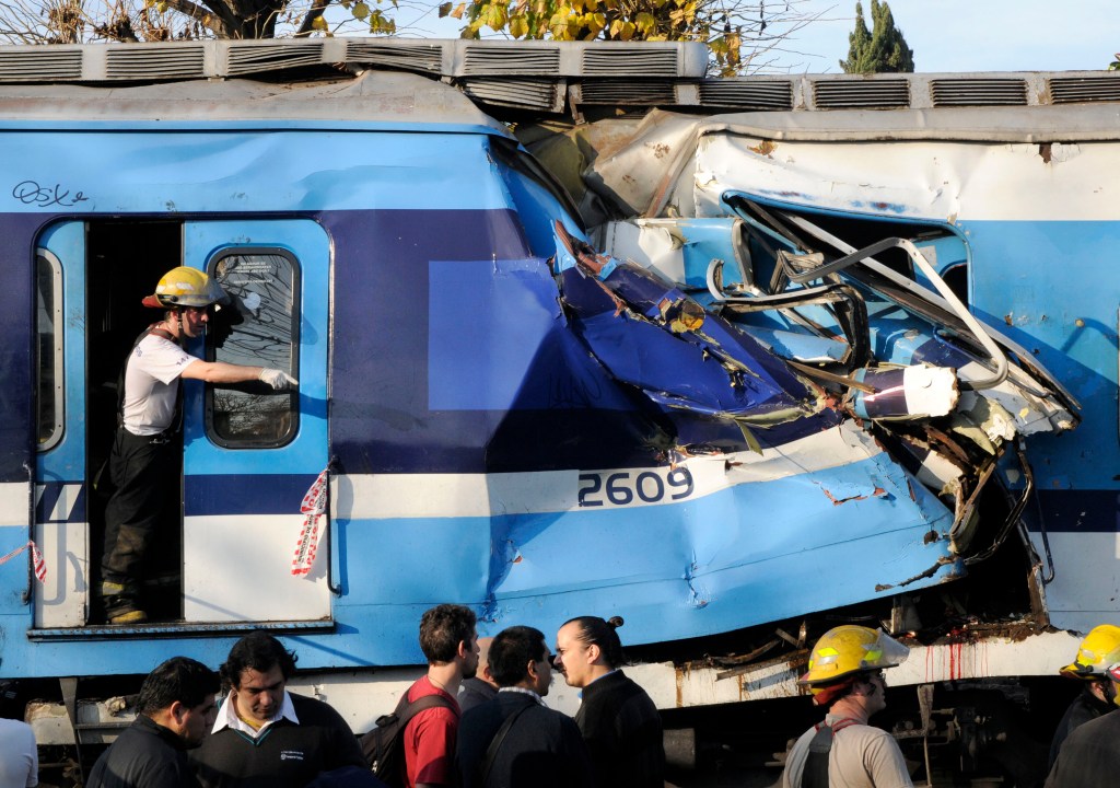 El choque de&nbsp;trenes
